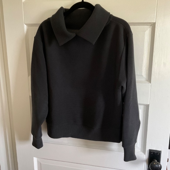 Varley Simon Sweatshirt, Black, Size Small - Picture 4 of 5
